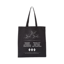 Load image into Gallery viewer, Hidden In Pieces Tour Tote Bag - Black

