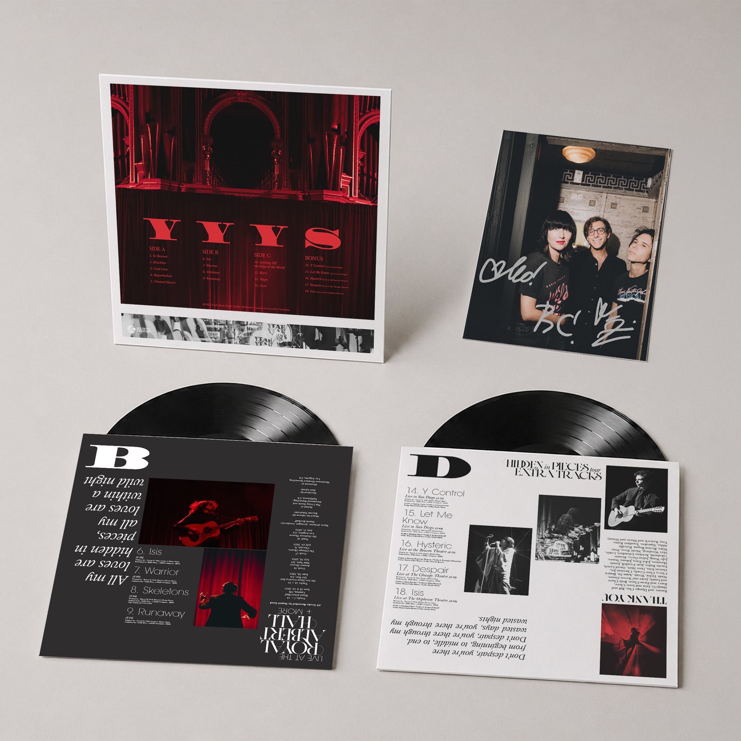 Pre-Order Hidden in Pieces Live at the Royal Albert Hall Double LP