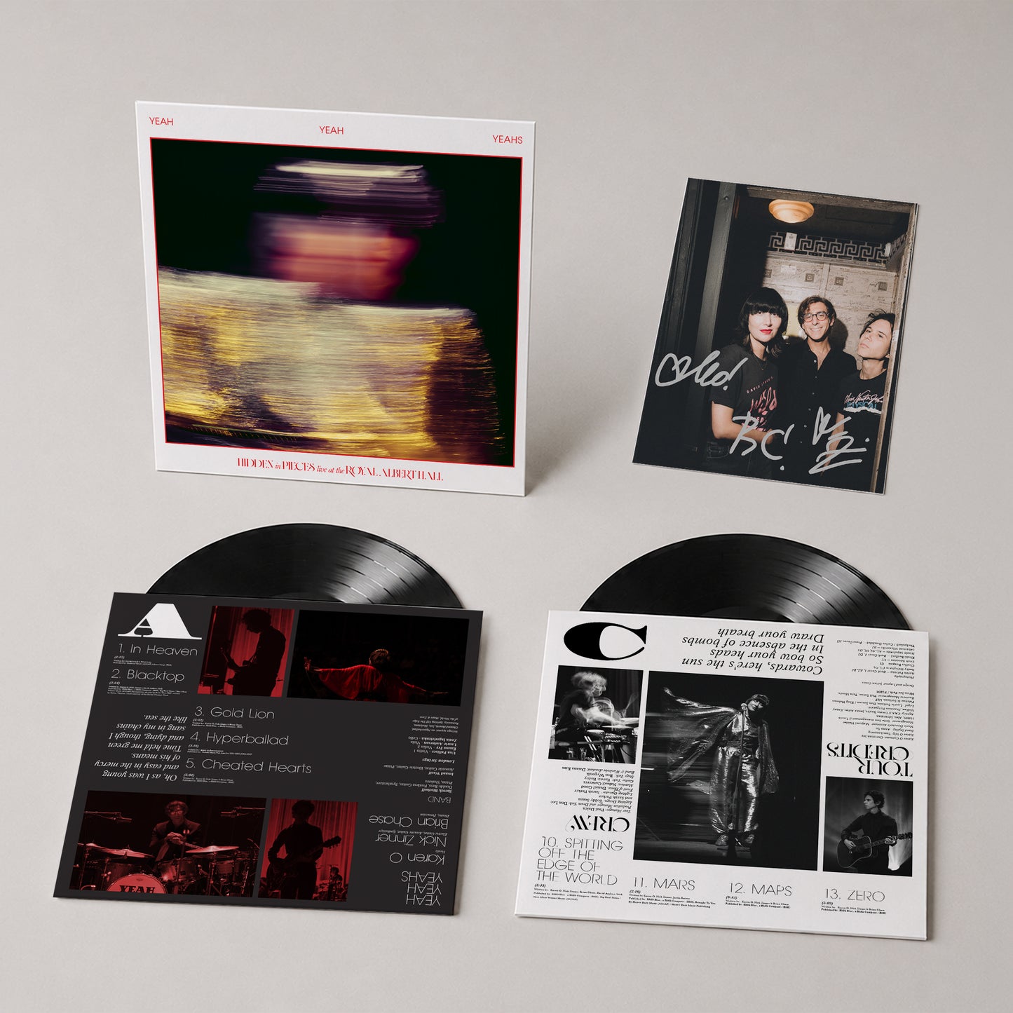 Pre-Order Hidden in Pieces Live at the Royal Albert Hall Double LP