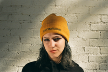 Load image into Gallery viewer, Cool It Down Mustard Beanie
