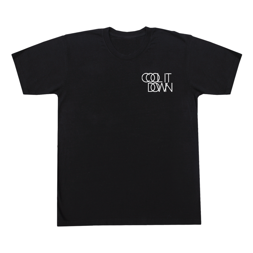 Black Cool It Down Logo T-Shirt